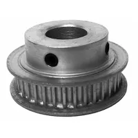 DAYTON Timing Pulley: Curvilinear, Fixed, For 9 mm Belt Wd, 17 Teeth, 3 mm Pitch, Aluminum (MPN 17-3M09-6CA2)