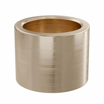OILITE Sleeve Bearing: Bronze, SAE 841, 35 mm Bore, 45 mm OD, 35 mm Lg - Lubricated General Purpose Metallic Sleeve Bearings