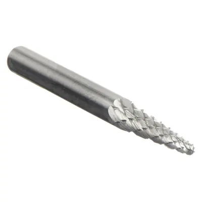 WIDIA METAL REMOVAL Double-Cut Ball-Nosed Cone Bur - Double-Cut Ball-Nosed Cone Burs