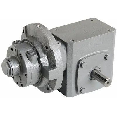 SPEEDAIRE Air Gearmotor: 0.9 hp Output Power, 256 in-lb Torque @ Max Pressure - Rotary Vane Air Gearmotors