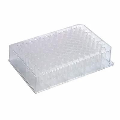 CAPLUGS 96-Deep Well Plates: Non-Sterile, 96 Wells, 0.5 mL, 86 mm Dia, Square