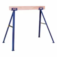 APPROVED VENDOR Adjustable Folding Sawhorse: Fixed Ht, Steel, 6 in Overall Wd (MPN TS-35)