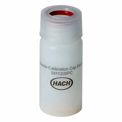 HACH Calibration Cap: 5811200PC, 1 in Overall Ht, 5 1/8 in Overall Wd - Water Quality Testing Accessories & Replacement Parts
