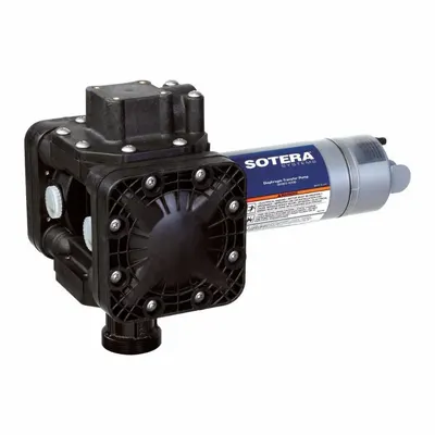 FILL-RITE Electric Drum Pump: Pump Only, 1/4 hp HP, 12 V DC, 13 gpm - Diaphragm Drum Pumps