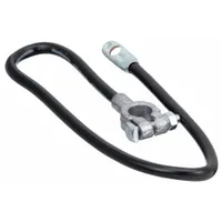 GROTE Battery Cable: Top Post Cable, 4 ga Wire Size, 25 in Overall Lg, Black, 60VDC, Bolt (MPN 82-7025)