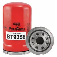 BALDWIN FILTERS Transmission Fluid Filter: Kubota, Integral Gasket/Reinforced Centertube, Cellulose (MPN BT9358)