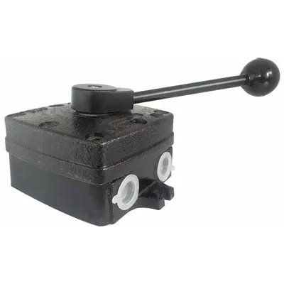 SPEEDAIRE Manual Air Control Valve: Four-Way / Three-Position, 1/2 in NPT, 150 psi - Speedaire Manual Air Control Valves