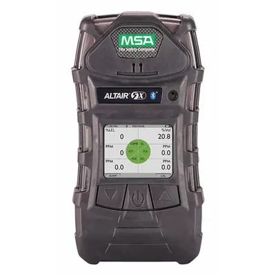 MSA Multi-Gas Detector: IP65, MSA ALTAIR 5X, Sampling Pump, Lithium Ion, CO/H2S/O2 - Multi-Gas Detectors with Sampling Pump