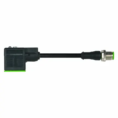 MURRELEKTRONIK 7000-41041-6160300 DIN Form C Solenoid Connector - DIN Form Industrial C Solenoid Connector x M12 Cordsets
