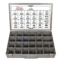 This 336-piece assortment of push-in rivets is designed for fastening panels, trim, and shields. The rivets install without tools and are removable, making them suitable for assembly and repair tasks in automotive, industrial, and maintenance applications