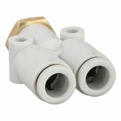 SMC KQ2U06-M5A Polybutylene & Brass Tube Fitting - Polybutylene & Brass Tube Fittings