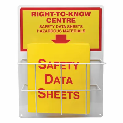 ACCUFORM Information Center: Information Center, 20 in Overall Ht, 15 in Overall Wd - Safety
