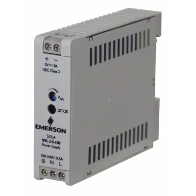 SOLAHD DC Power Supply: DIN Rail, 15 W Output Power - Rated, 3 A Current - Output - DIN Rail Mount DC Power Supplies
