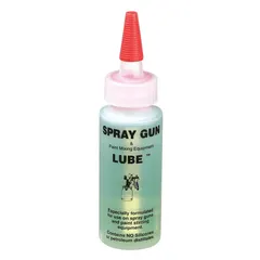 DEVILBISS spray gun lubricant in 2 oz containers, supplied as a 12-pack. Formulated for lubricating moving parts and preventing corrosion in paint sprayers. Compatible with manufacturer model number EGA-503-390F and referenced as types 41U070 and EGA-503-390F.