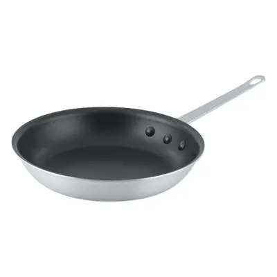 VOLLRATH Fry Pan: Non-Stick, 12 in Top Dia, Aluminum, Silver, Aluminum, NSF Certified - Non-Stick Frying Pans