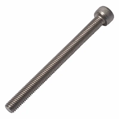 ALLIED TITANIUM Socket Head Cap Screw: M6x1.00 Thread Size, 70 mm Lg, Std, Plain, Titanium - Metric System Standard Socket Head Cap Screws