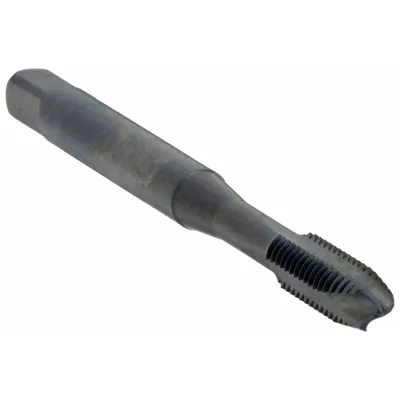 WIDIA GTD Spiral Point Tap: #6-32 UNC, H6, 3 Flute, Plug Chamfer, Black Oxide Cobalt (MPN VTSPO5364) - General Purpose Spiral-Point Taps