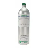 Disposable calibration gas mixture containing 35 ppm hydrogen sulfide in a nitrogen background, with ±5% accuracy. Designed for use with all OEM portable gas detectors to verify sensor accuracy and response in industrial safety applications