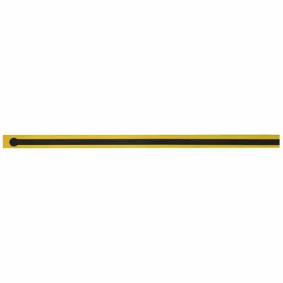 SCS Heel Grounding Strap: Foot Grounder, Black/Yellow, Adhesive Fastening, Foot - Heel Grounding Straps