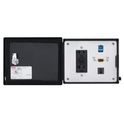 NVENT HOFFMAN Data Interface Port: Stainless Steel - Ethernet, DH+, ModBus Panel Interface