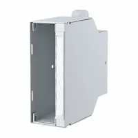 METZ CONNECT Fiber Optic Housing: Rail, Steel, OpDAT x M20 Cable Gland, 180° Mounting Angle (MPN 15024A10S-E)