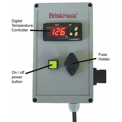BRISKHEAT TTD999-K120 Temperature Controller - Heating Mantle Temperature Controllers