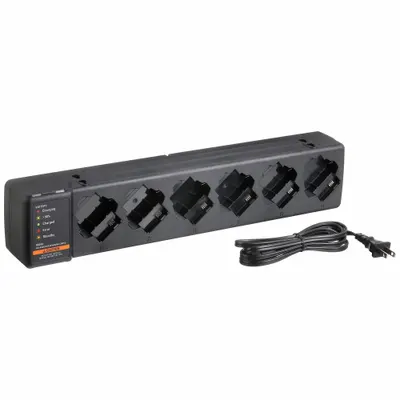 MOTOROLA Multi-Unit Charger: Fits Motorola, For SL Series, 6 Radios Charged - Motorola-Compatible Chargers