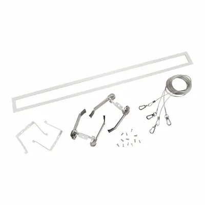 KEYSTONE TECHNOLOGIES Light Fixture Mounting Kit: For Use With 4 ft Series A Linear - Accessories for Decorative Lighting Fixtures