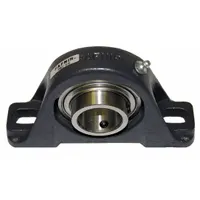 TIMKEN Pillow Block Bearing: 3/4 in Bore, Cast Iron, Set Screws, 1 1/4 in Shaft Ht, 5 in Overall Lg (MPN YAK 3/4 SGT)