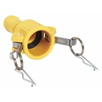 Cam and Groove Coupling: 4 in Coupling Size, 4 in Hose Fitting Size, Nitrile, Male Hose Shank (MPN BULK-CGF-471)