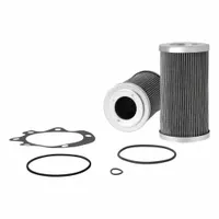 FLEETGUARD Transmission Cartridge: (2) Elements/Gasket, 3 1/2 in Overall Ht, 7 3/16 in Overall Lg (MPN HF28943)