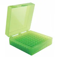 Rectangular Storage Box: 6 in Overall Wd, 2 1/4 in Overall Ht, 5 5/8 in Overall Lg, Polypropylene (MPN 120202)