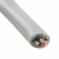 CAROL Communication Cable: 50 ft Cable Lg, 7 Strands, 20 AWG, Riser, Comm Cable, PE, Gray, PVC (MPN C2524A)