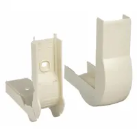 LEGRAND 90 Degrees External Elbow: PN03, 3/4 in Wd, 1/2 in Ht, Plastic, Ivory (MPN PN03F19V)