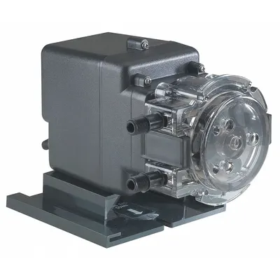 STENNER Peristaltic Chemical Metering Pump: 120V AC, 1/30 hp HP, 85 gpd Max. Flow Rate - Fixed Flow Peristaltic Chemical Metering Pumps