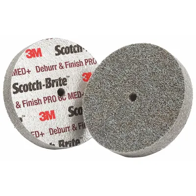 SCOTCH-BRITE DP-UW Cool-Cutting Light Deburring & Finishing Wheel - Cool-Cutting Light Deburring & Finishing Wheels for All Materials