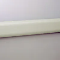 This PVC crash rail and bumper guard protects walls from impact in industrial facilities, warehouses, and loading docks. It measures 2 15/16 inches in overall height and 12 feet in overall length, in a Champagne color. No internal rubber bumper is included