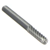DREMEL Carving Bit: Tungsten Carbide, Ball/Round, 1/8 in Head Wd, 9/16 in Head Lg, 1/8 in Shank Dia (MPN 9903)