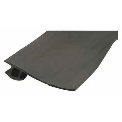 PRIME-LINE Bug Seal, 84 in Length, Black, Unfinished (B 621) - Screen Door Hardware