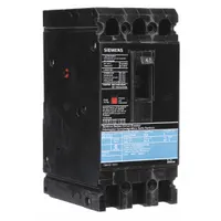 SIEMENS Molded Case Circuit Breaker: 40 A Amps, 10kA at 240V AC, Fixed, Load Side Lug, ABC, ED2 (MPN ED23B040)