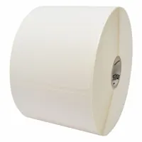 ZEBRA Barcode Printer Labels: 4 in Label Wd, 3 in Label Ht, White, 1 in Core Dia., Smooth Coated (MPN 10010032)