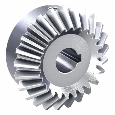 KHK GEARS Miter Gear: For 90° Shaft Angle, Module m 2, 25 Teeth, Stainless Steel - Straight Teeth Metric Miter Gears