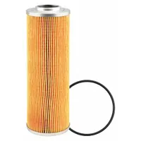 Cartridge-type hydraulic fluid filter with cellulose media. Inside diameter 1 1/4 in. Includes G247 furnished gasket. Compatible with Case IH vehicles. Used in hydraulic systems to remove contaminants from fluid