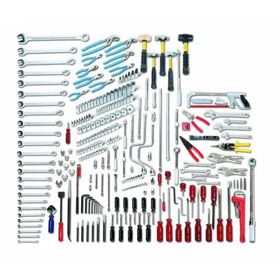 WRIGHT Metric Master Maintenance Tool Set: 260 Total Pcs - Tool Only Sets