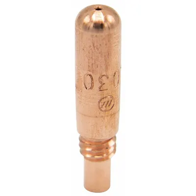 MILLER ELECTRIC AccuLock MDX Series Contact Tip, 0.03 in, 10-Pack, T-M030 - AccuLock MDX Series Contact Tips