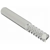 OSG Solid Router Bit: Diamond Cut, End Mill, 1/4" Cut Dia, 3/4" LOC (MPN 640-2513)