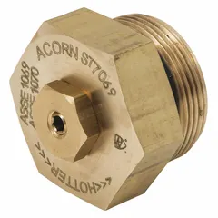 Rebuild kit for mixing valves, compatible with ST7069 Series. Includes hex nut, O-ring, stem, and valve bonnet. Operating temperature range 90°F to 180°F. Used to replace worn components and restore valve function in temperature control applications.