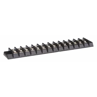 OEM Barrier Terminal Strip: 14 Poles - Surface Mount Barrier Strips
