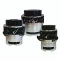 This adapter is designed for use with a compatible spring return tensioner to accommodate 2 1/2 in stud diameter applications. It is employed in hydraulic bolting operations where precise tensioning of studs is required, such as in flange connections and structural assemblies.