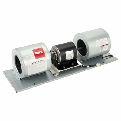 Dayton Air Curtain Blower, 115 V AC, 1 Ph, 1/4 hp, Galvanized Steel Housing - Air Curtain Blowers